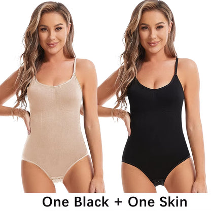 Elevate Your Curves with Our Seamless Slimming Butt Lifter Bodysuit - Stylish Shapewear Featuring an Open Crotch Design for Unmatched Comfort