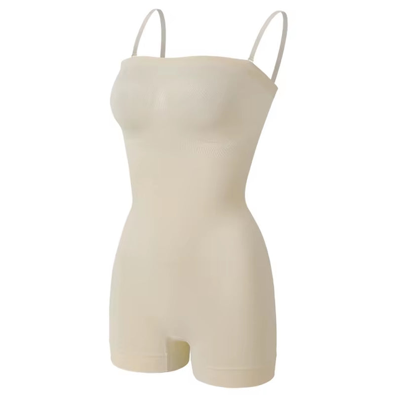Transform Your Silhouette with Our Strapless Off-Shoulder Bodysuit Shapewear - Tummy Control & Adjustable Comfort for Every Occasion