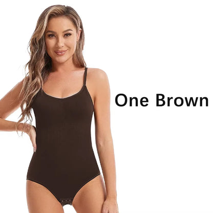 Elevate Your Curves with Our Seamless Slimming Butt Lifter Bodysuit - Stylish Shapewear Featuring an Open Crotch Design for Unmatched Comfort