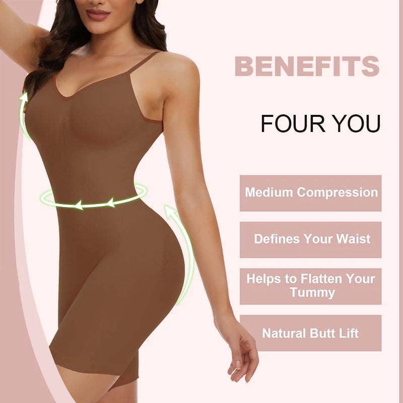 Elevate Your Silhouette with Our Low Back Bodysuit Shapewear - Mesh Butt Lifter for a Flawless Fit and Smooth Body Shape