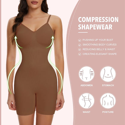 Elevate Your Silhouette with Our Low Back Bodysuit Shapewear - Mesh Butt Lifter for a Flawless Fit and Smooth Body Shape