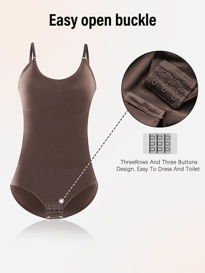 Elevate Your Curves with Our Seamless Slimming Butt Lifter Bodysuit - Stylish Shapewear Featuring an Open Crotch Design for Unmatched Comfort